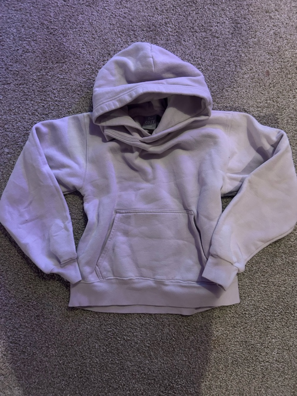 Pink TNA Cozy Pullover Hoodie XS